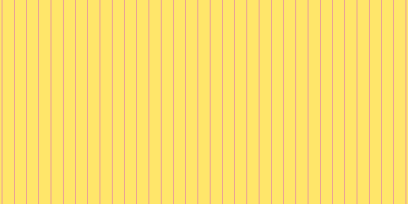 #ffde3b (75%), #eba393 vertical lines, two pixels wide, twenty-two pixels apart