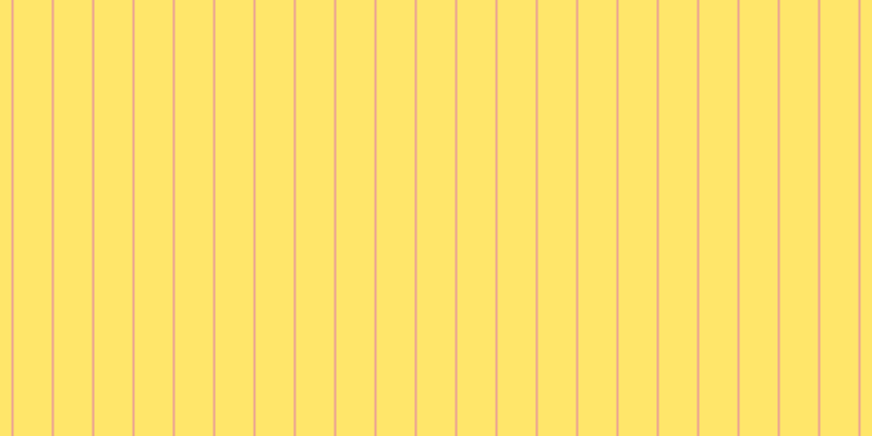 #ffde3b (75%), #eba393 vertical lines, two pixels wide, thirty-five pixels apart