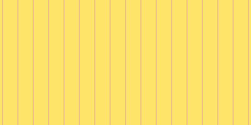 #ffde3b (75%), #eba393 vertical lines, two pixels wide, forty-seven pixels apart