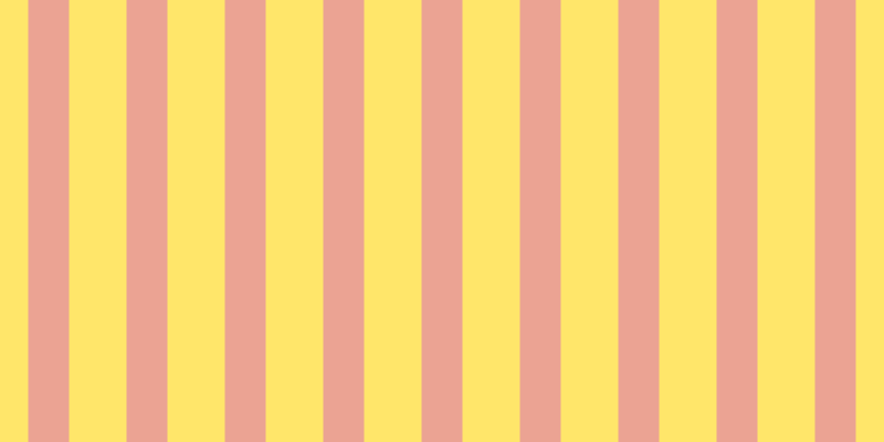 #ffde3b (75%), #eba393 vertical lines, thirty-seven pixels wide, fifty-two pixels apart