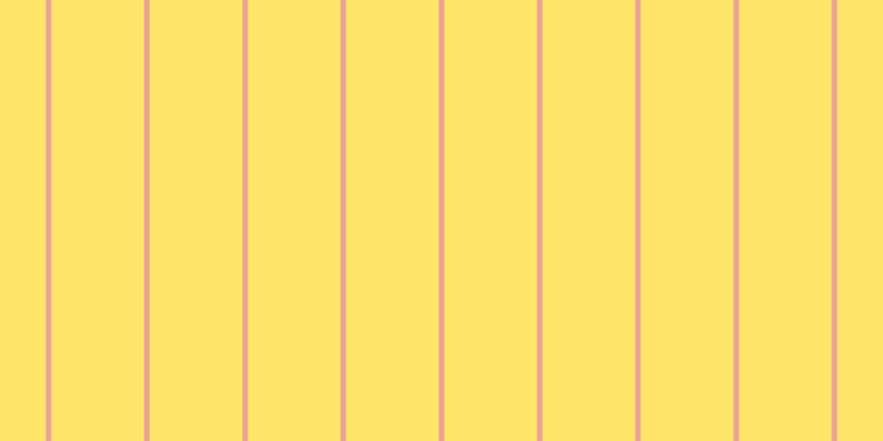 #ffde3b (75%), #eba393 vertical lines, five pixels wide, eighty-four pixels apart