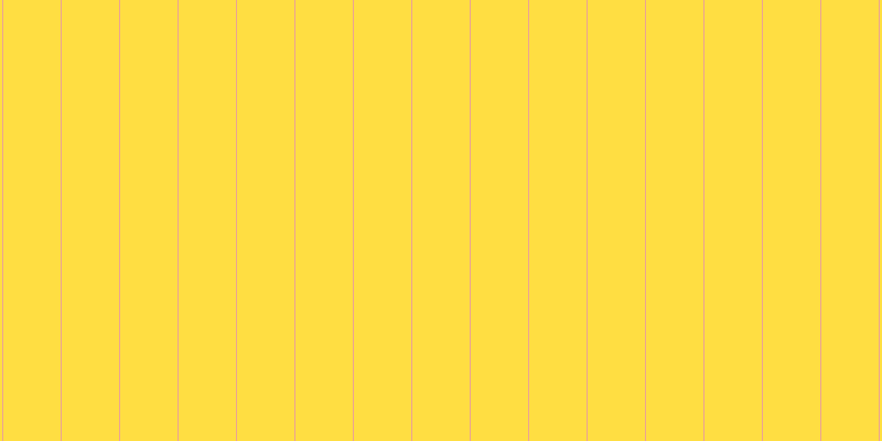 #ffde42, #eba393 vertical lines, one pixels wide, fifty-two pixels apart