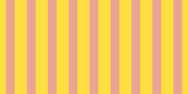 #ffde42, #eba393 vertical lines, thirty-seven pixels wide, fifty-two pixels apart