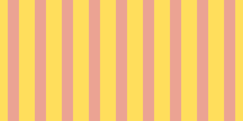 #ffde5c, #eba393 vertical lines, thirty-seven pixels wide, fifty-two pixels apart
