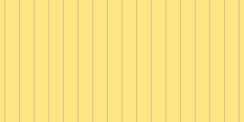 #ffde5c (75%), #caa393 vertical lines, two pixels wide, forty-six pixels apart