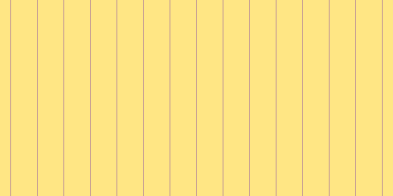 #ffde5c (75%), #caa393 vertical lines, two pixels wide, fifty-two pixels apart