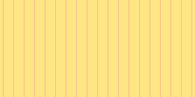 #ffde5c (75%), #eba393 vertical lines, two pixels wide, forty-one pixels apart