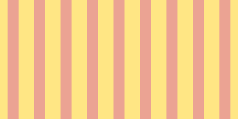 #ffde5c (75%), #eba393 vertical lines, thirty-seven pixels wide, fifty-two pixels apart