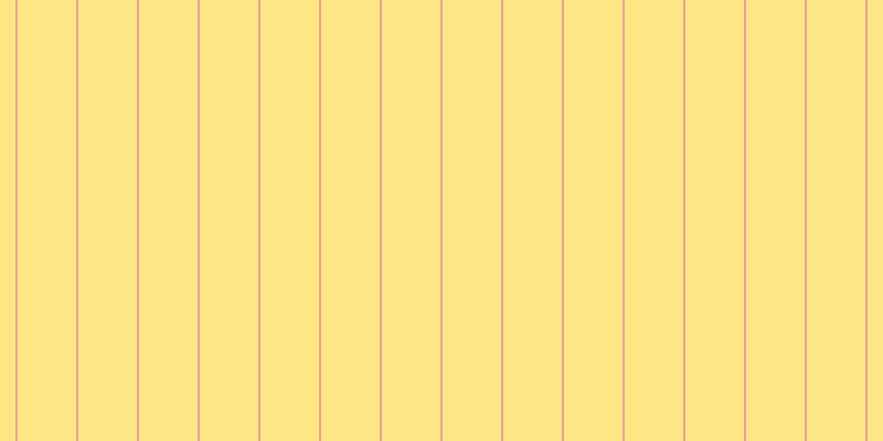 #ffde5c (75%), #eba393 vertical lines, two pixels wide, fifty-three pixels apart