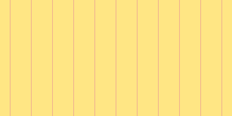 #ffde5c (75%), #eba393 vertical lines, two pixels wide, seventy-one pixels apart