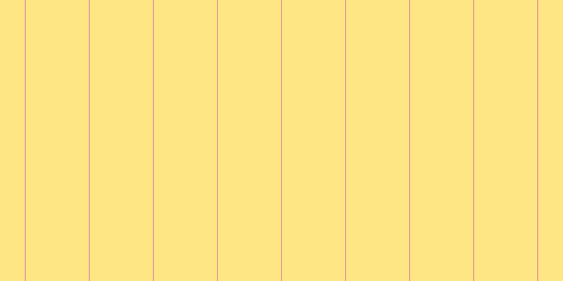 #ffde5c (75%), #eba393 vertical lines, two pixels wide, eighty-nine pixels apart