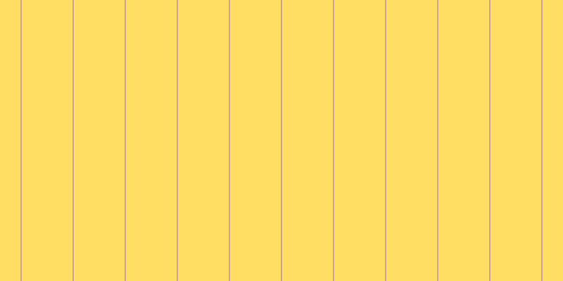 #ffde63, #caa393 vertical lines, two pixels wide, seventy-two pixels apart