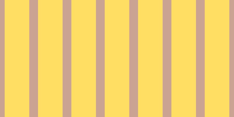 #ffde63, #caa393 vertical lines, thirty pixels wide, eighty-four pixels apart