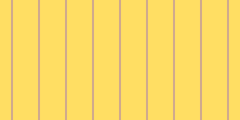 #ffde63, #caa393 vertical lines, six pixels wide, eighty-four pixels apart