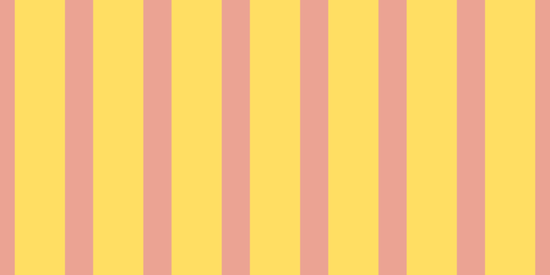 #ffde63, #eba393 vertical lines, forty-one pixels wide, seventy-three pixels apart