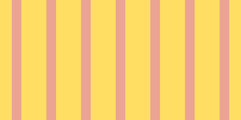#ffde63, #eba393 vertical lines, thirty-two pixels wide, eighty-three pixels apart