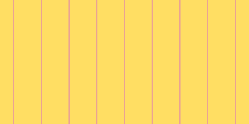 #ffde63, #eba393 vertical lines, four pixels wide, eighty-five pixels apart
