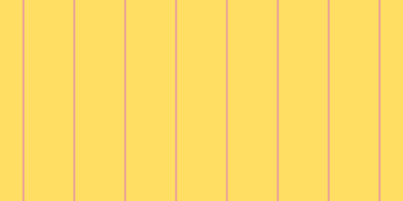#ffde63, #eba393 vertical lines, four pixels wide, ninety-seven pixels apart