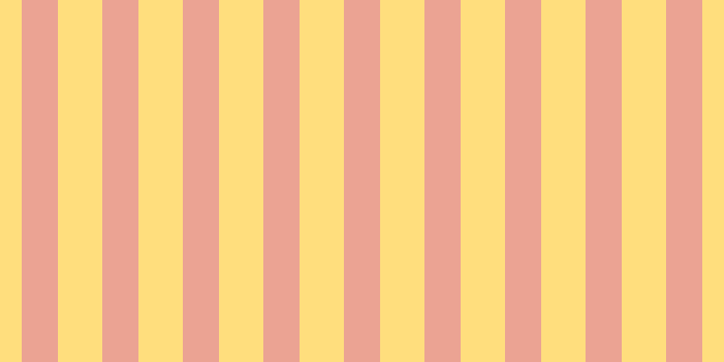 #ffde7d, #eba393 vertical lines, forty pixels wide, forty-nine pixels apart
