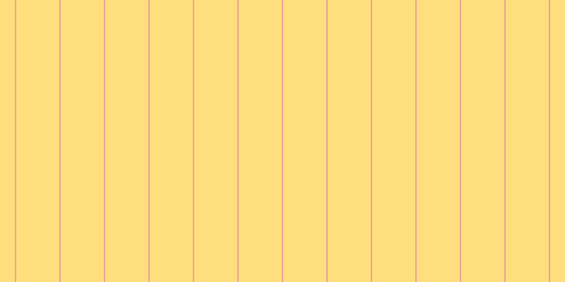 #ffde7d, #eba393 vertical lines, two pixels wide, sixty-one pixels apart