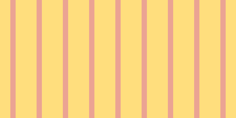 #ffde7d, #eba393 vertical lines, eighteen pixels wide, seventy-one pixels apart