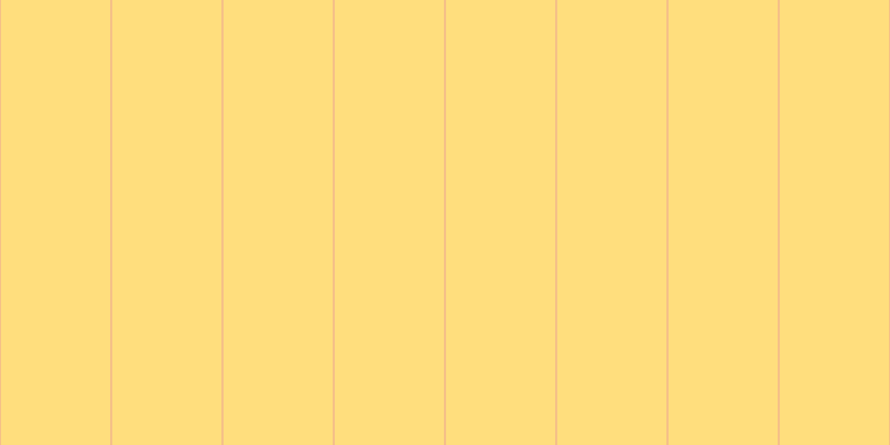 #ffde7d, #eba393 vertical lines, one pixels wide, ninety-nine pixels apart