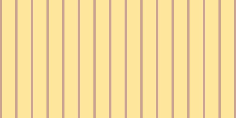 #ffde7d (75%), #caa393 vertical lines, eight pixels wide, forty-five pixels apart