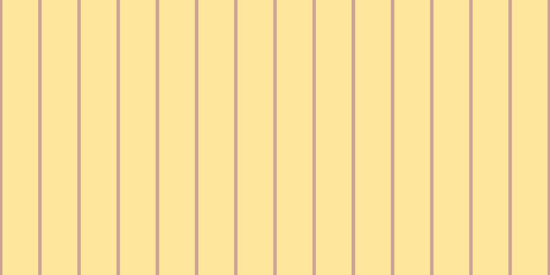 #ffde7d (75%), #caa393 vertical lines, five pixels wide, fifty-two pixels apart
