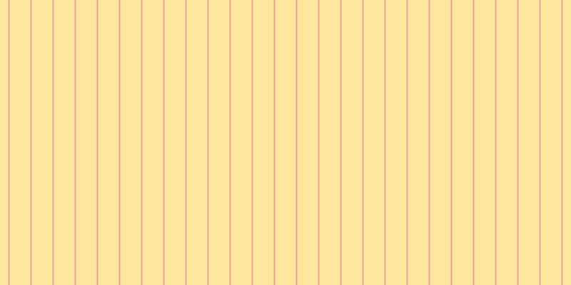 #ffde7d (75%), #eba393 vertical lines, two pixels wide, twenty-nine pixels apart