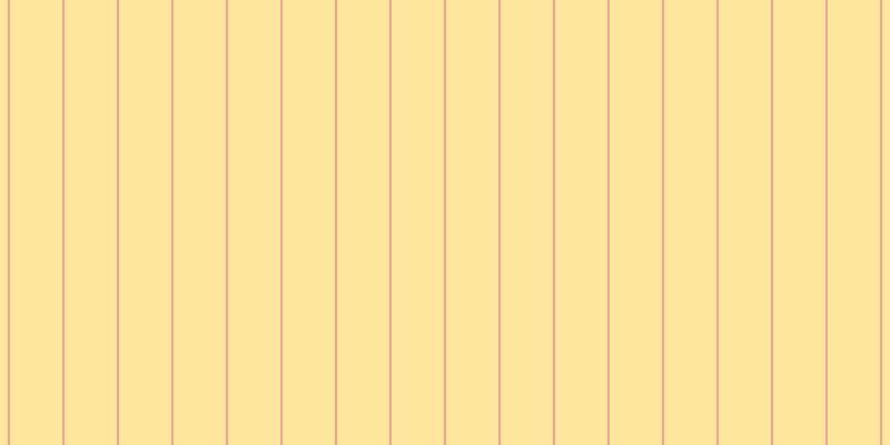 #ffde7d (75%), #eba393 vertical lines, two pixels wide, forty-seven pixels apart