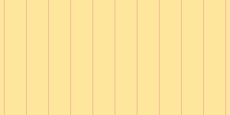 #ffde7d (75%), #eba393 vertical lines, two pixels wide, seventy-five pixels apart