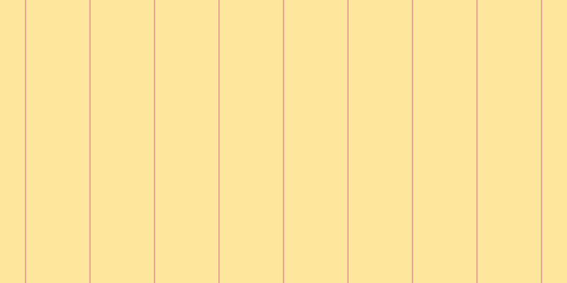 #ffde7d (75%), #eba393 vertical lines, two pixels wide, eighty-nine pixels apart