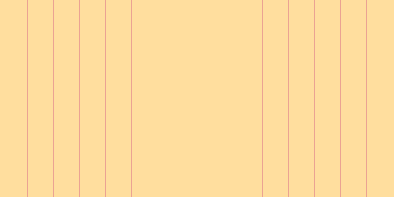 #ffde9e, #eba393 vertical lines, one pixels wide, fifty-two pixels apart