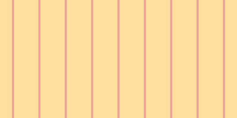 #ffde9e, #eba393 vertical lines, seven pixels wide, eighty-two pixels apart