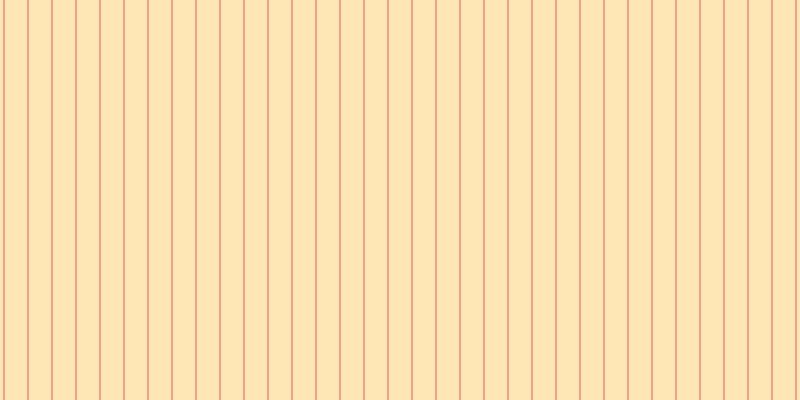 #ffde9e (75%), #eba393 vertical lines, two pixels wide, twenty-two pixels apart