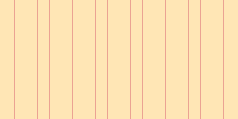 #ffde9e (75%), #eba393 vertical lines, two pixels wide, thirty-seven pixels apart