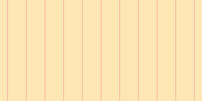 #ffde9e (75%), #eba393 vertical lines, two pixels wide, seventy-two pixels apart