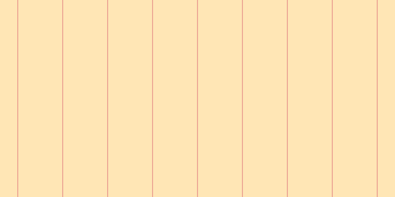#ffde9e (75%), #eba393 vertical lines, two pixels wide, eighty-nine pixels apart