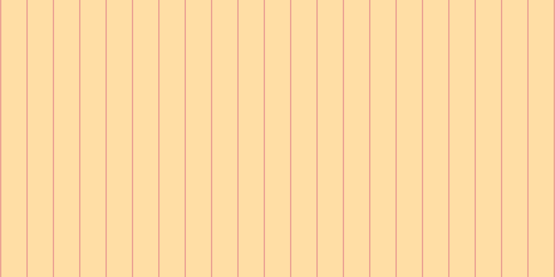 #ffdea5, #eba393 vertical lines, two pixels wide, thirty-six pixels apart