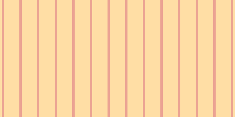 #ffdea5, #eba393 vertical lines, eight pixels wide, fifty-two pixels apart