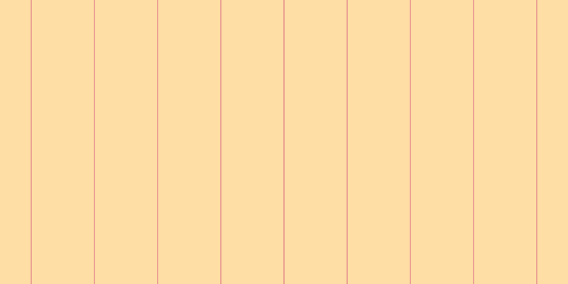 #ffdea5, #eba393 vertical lines, two pixels wide, eighty-seven pixels apart