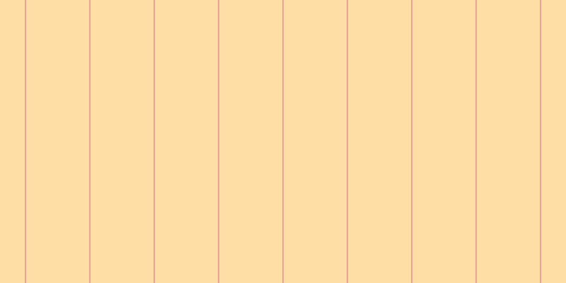 #ffdea5, #eba393 vertical lines, two pixels wide, eighty-nine pixels apart