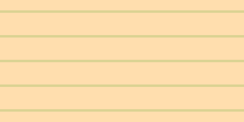 #ffdeae, #dbd393 horizontal lines, eight pixels wide, seventy-three pixels apart