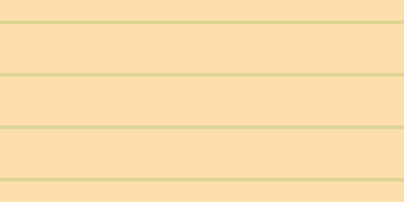 #ffdeae, #dbd393 horizontal lines, seven pixels wide, ninety-seven pixels apart