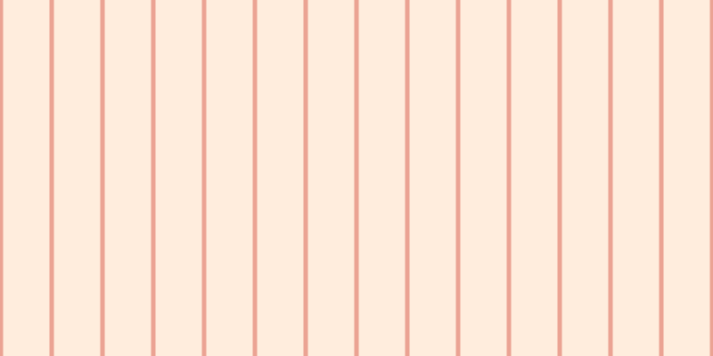 #ffdebd (50%), #eba393 vertical lines, five pixels wide, fifty-two pixels apart