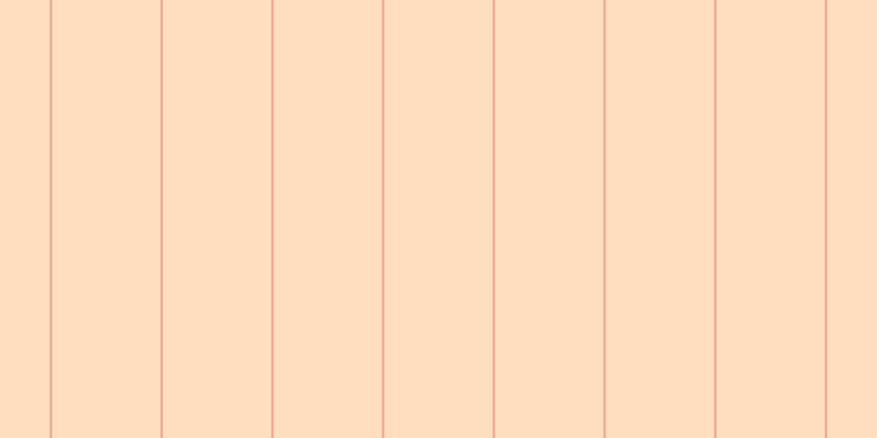 #ffdebf, #eba393 vertical lines, two pixels wide, ninety-nine pixels apart