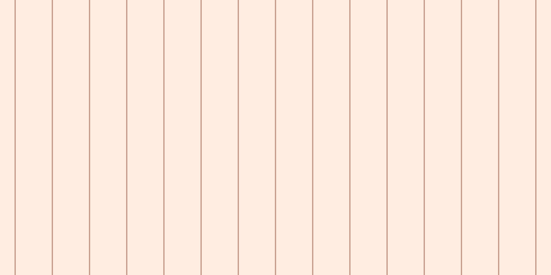 #ffdec6 (50%), #caa393 vertical lines, two pixels wide, fifty-two pixels apart