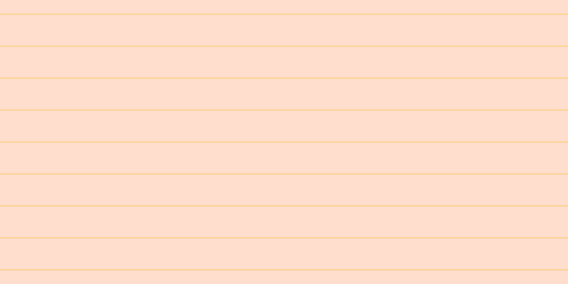 #ffdece, #fcd393 horizontal lines, two pixels wide, forty-three pixels apart