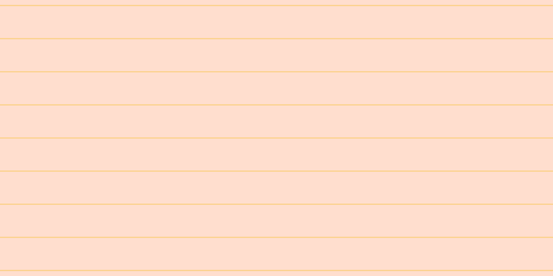#ffdece, #fcd393 horizontal lines, two pixels wide, forty-six pixels apart