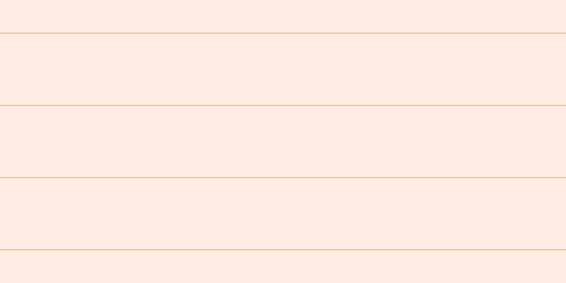 #ffdece (50%), #dbd393 horizontal lines, two pixels wide, one hundred pixels apart